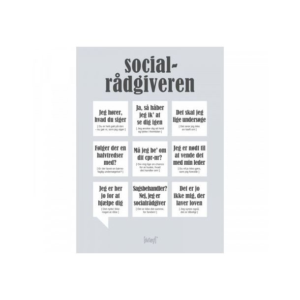 Dialgtplakat A5 Kort - Socialrdgiveren