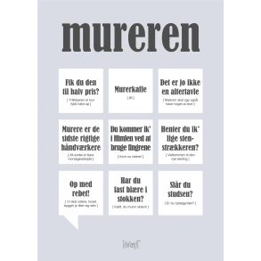Dial�gtplakat A5 Kort - Mureren