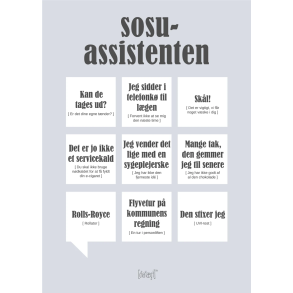 Dialgtplakat A5 Kort - Sosu-assistenten