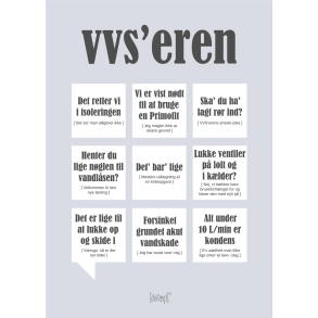 Dialgtplakat A5 Kort - VVS'eren