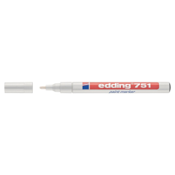 Edding Gloss Paint Marker 751 - Hvid