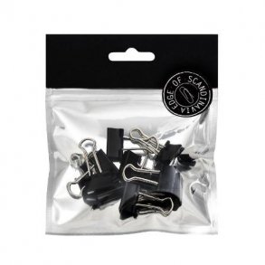 Edge Klemme 19mm. sort