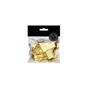 Edge Klemme 32mm. guld