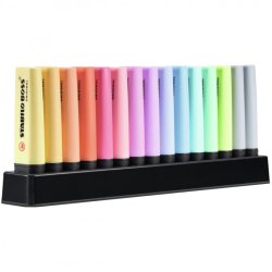 Stabilo Boss Original Highlighter Deskset 15 Pastel