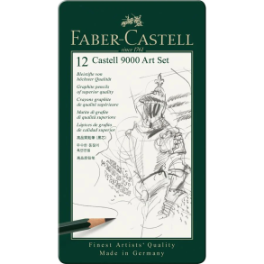 Faber-Castell 9000 Art Set 12 stk.