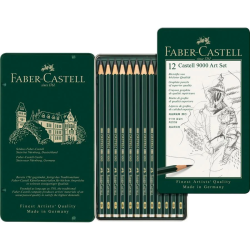 Faber-Castell 9000 Art Set 12 stk.