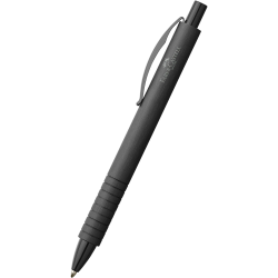 Faber-Castell Essentio Aluminium Ballpoint Kuglepen Black