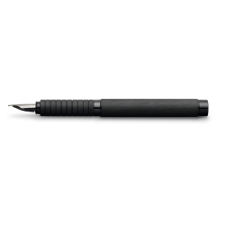 Faber-Castell Essentio Aluminium Fountain Fyldepen Black