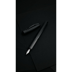 Faber-Castell Essentio Aluminium Fountain Fyldepen Black