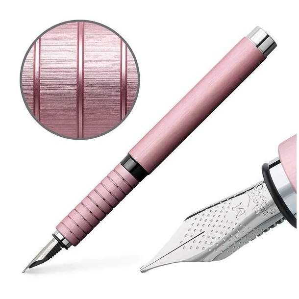 Faber-Castell Essentio Aluminium Fountain Fyldepen Rose