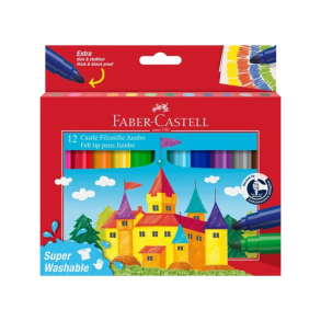 Faber-Castell Jumbo Tusser 12 stk.