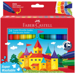 Faber-Castell Jumbo Tusser 24 stk.