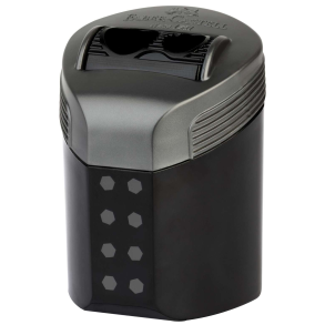 Faber-Castell RollOn Sparkle Dobbelt Blyantspidser - Sort