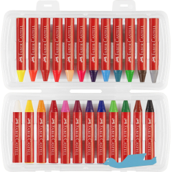 Faber-Castell Jumbo Vokskridt 24 stk.