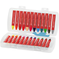 Faber-Castell Jumbo Vokskridt 24 stk.