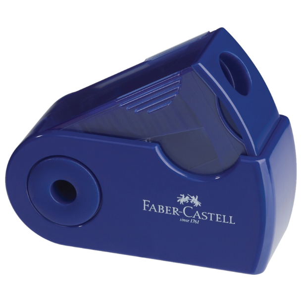 Faber-Castell Sleeve blyantspidser enkel bl