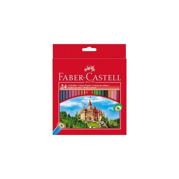 Faber-Castell Slot Farveblyanter 24 stk.