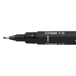 Uni Pin Fine Line Sort Chisel 1.0