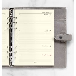 Filofax Refill Ugekalender Horisontal A5 2027