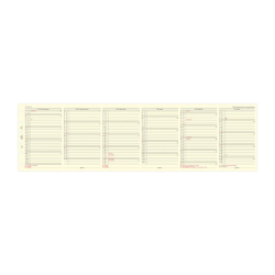 Filofax Refill �rsplan Pocket 2027