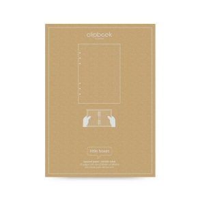 Filofax Refill A5 Tern - little boxes