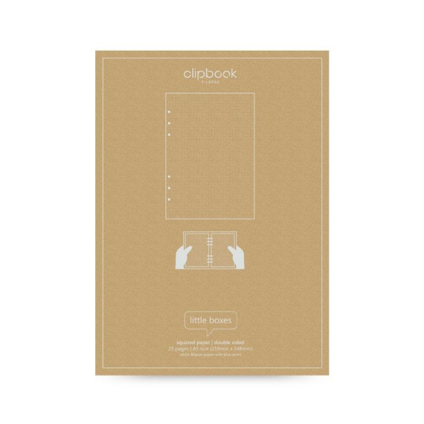 Filofax Refill A5 Tern - little boxes