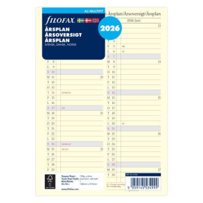 Filofax Refill �rsplan A5 2026