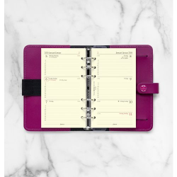 Filofax Refill Ugekalender Horisontal Personal 2026