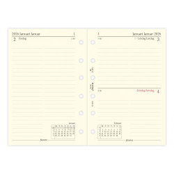 Filofax Refill Dagskalender Pocket 2026