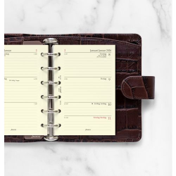 Filofax Refill Ugekalender Horisontal Pocket 2026