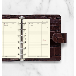 Filofax Refill Ugekalender Vertikal Pocket 2026