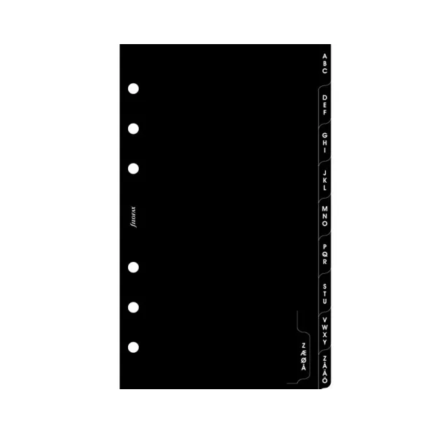 Filofax Refill Pocket Faneblade A-�