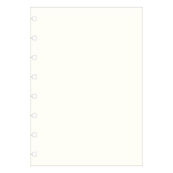 Filofax Notebook Refill A5 blank