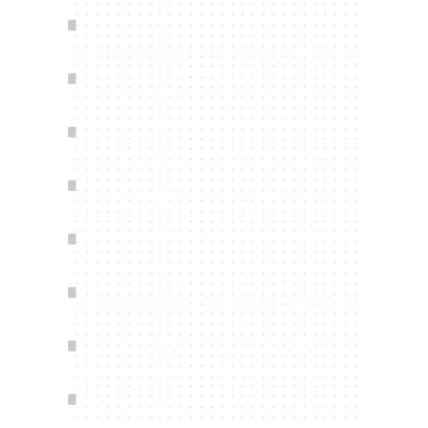 Filofax Notebook Refill A5 Dotted