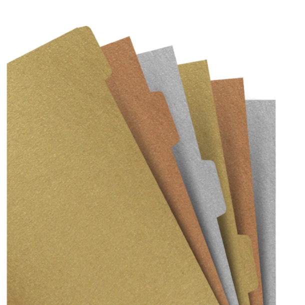 Filofax Notebook A5 Register metallic