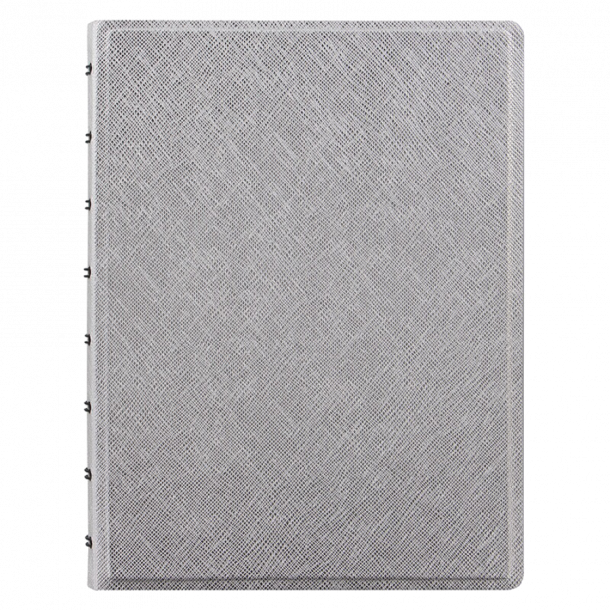 Filofax Notebook A5 Silver