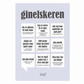 Dialgtplakat A5 Kort - Ginelskeren