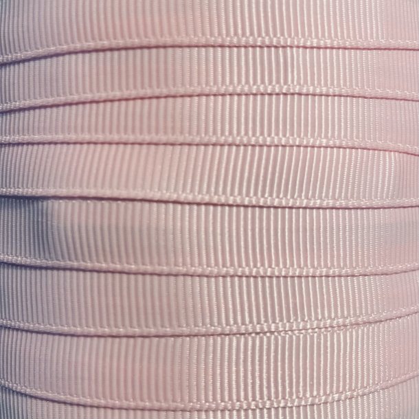 Stofb�nd Grosgrain - Pale Rose 9 mm.