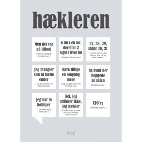 Dialgtplakat A5 Kort - Hkleren