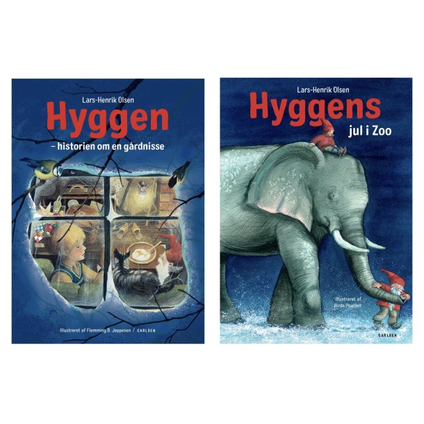 Hyggen 1 + 2 sampak - Historien om en grdnisse + Jul i zoo