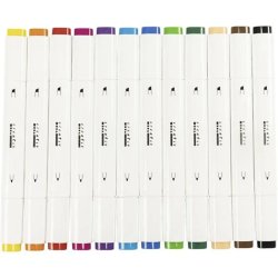Illustration Marker 12 stk. - Standard