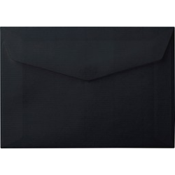 Konvolut med struktur C6 - 110g. - 5 stk. - Sort