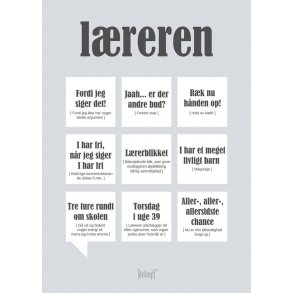 Dialgtplakat A5 Kort - Lreren