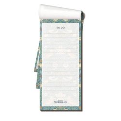 William Morris List Pad Mrkegrn