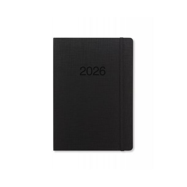 Letts Memo Ugekalender 2026 A5 Sort