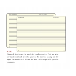 Leuchtturm Notesbog A6 Port Red Limjeret