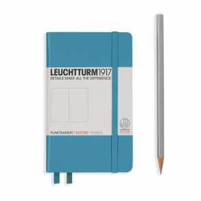 Leuchtturm Notesbog A6 Nordic Blue Dotted
