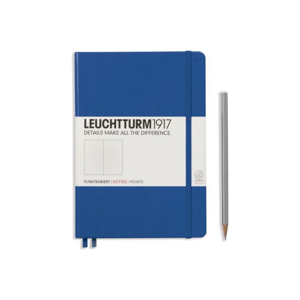 Leuchtturm Notesbog A5 Royal Blue Dotted