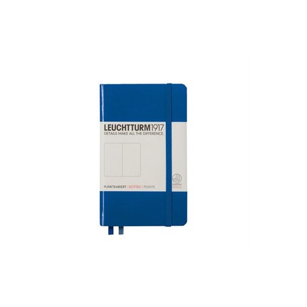 Leuchtturm Notesbog A6 Royal Blue Dotted