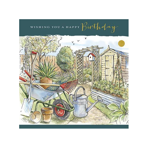 Day Tripper Dobbeltkort - A Day In The Garden